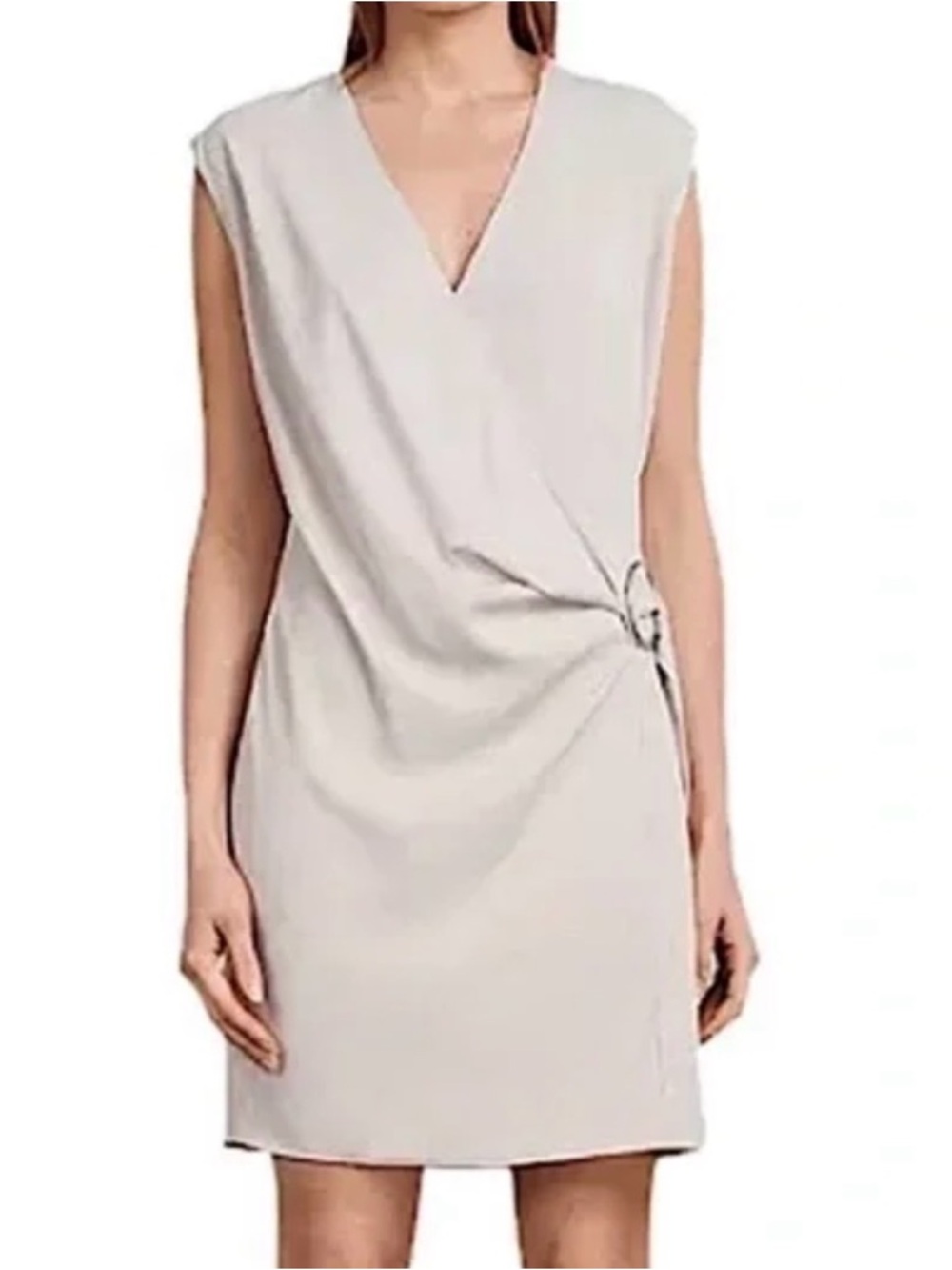 AllSaints Blush Pink Callie Sleeveless Dress Size Small - Picture 9 of 9